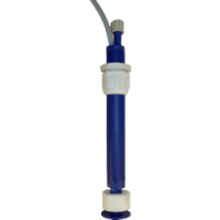 Suction pipe with float switch with clamping screw connection