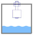 Schwimmerschalter vertikale Montage